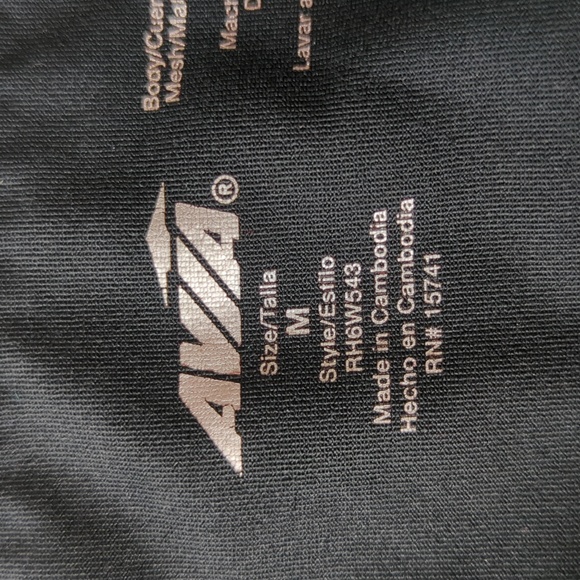 Avia Estilo Athletic Circle Yoga Legging Pant M Black Multi Pattern - Picture 4 of 16